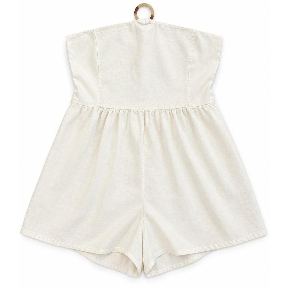 Old Navy Women's White Playsuit-romper